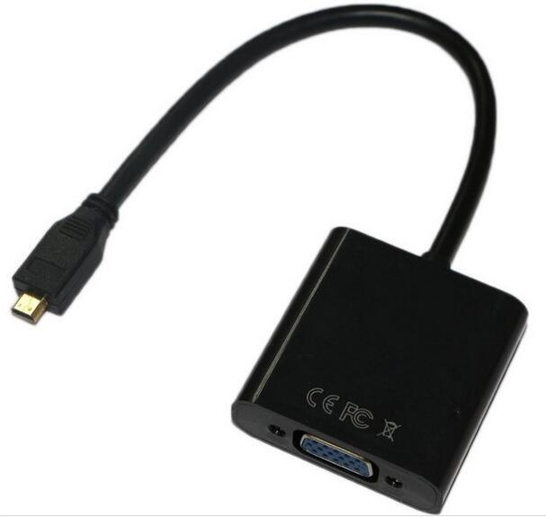 Micro HDMI to VGA Adapter Converter Adapter Cable