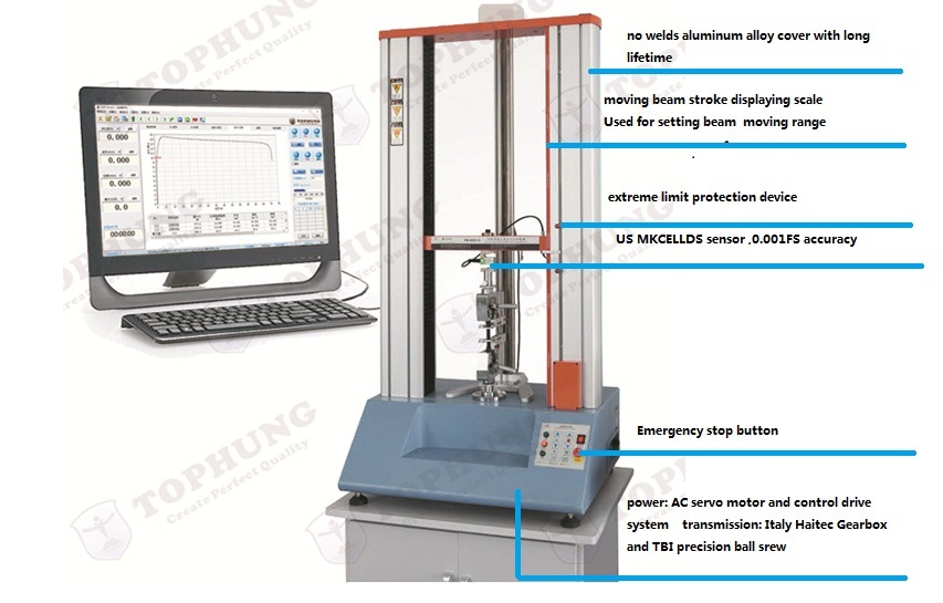 Large Deformation Laboratory Tensile Testing Machine (TH-8201S)