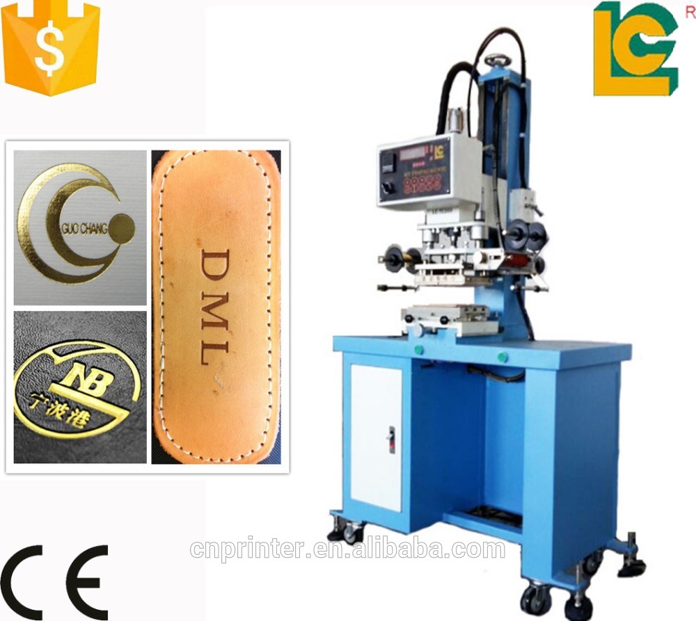 box logo printing Hot Foil Stamping machine