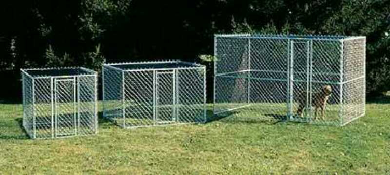 Galvanized Chain Link Fence for Dog Kennel Dog Cage