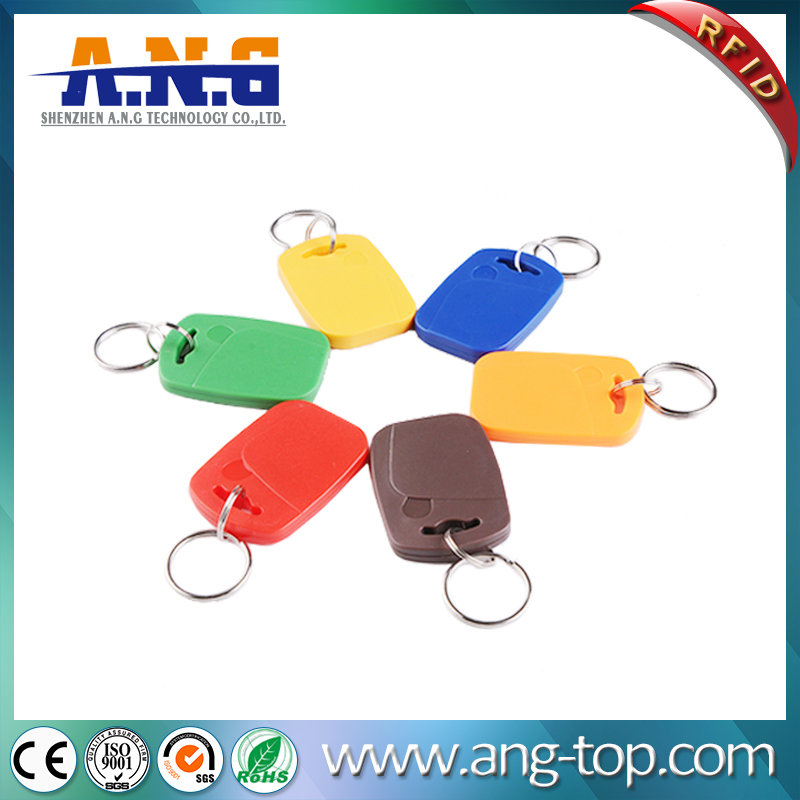 13.56MHz Waterproof Mf 1K Plastic Contactless RFID Keyfob