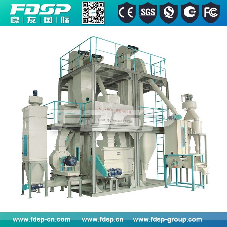 New Designed Feed Pellet Milling Line to Make Chicken Feed