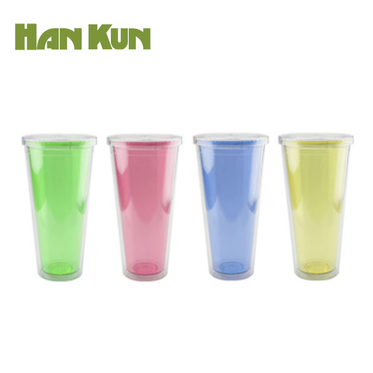 Latest Design Promotional Yard Sealable Plastic Cups Mug