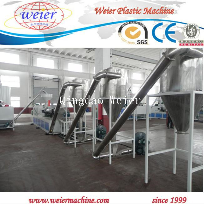 250kg/Hr Output of WPC Granulating Machine Line