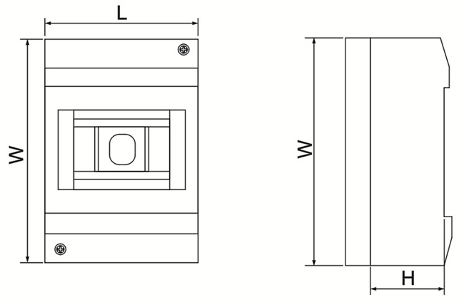 Ce and RoHS Approved Plastic Case Distribution Box