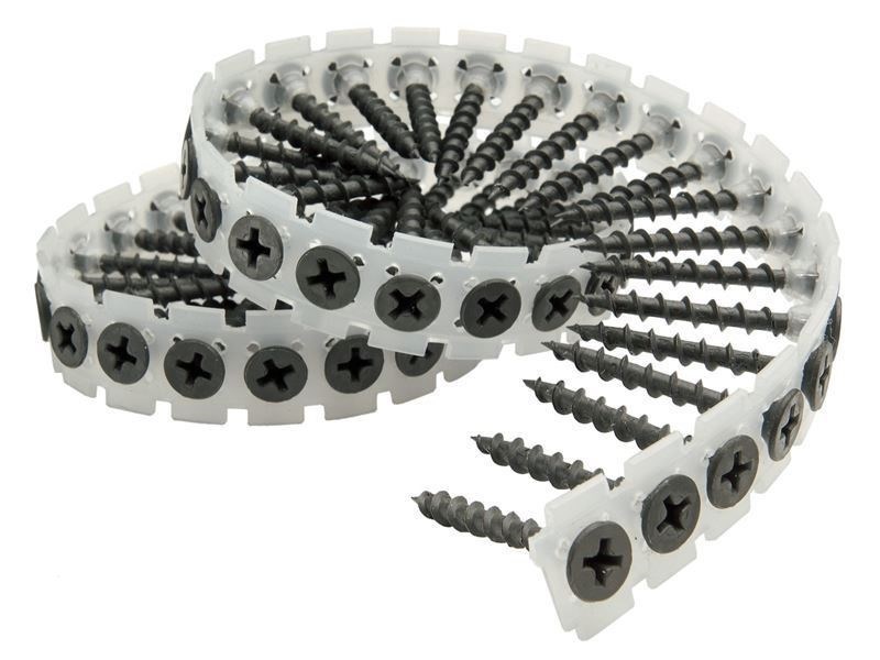 Black Drywall Collated Screws