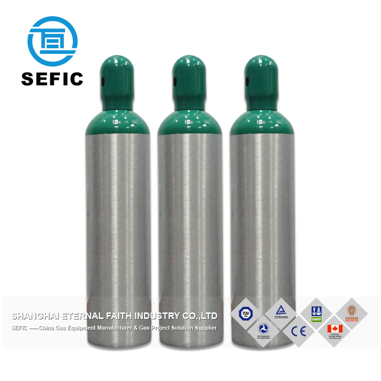 Mini Size Aluminium Material Gas Cylinder