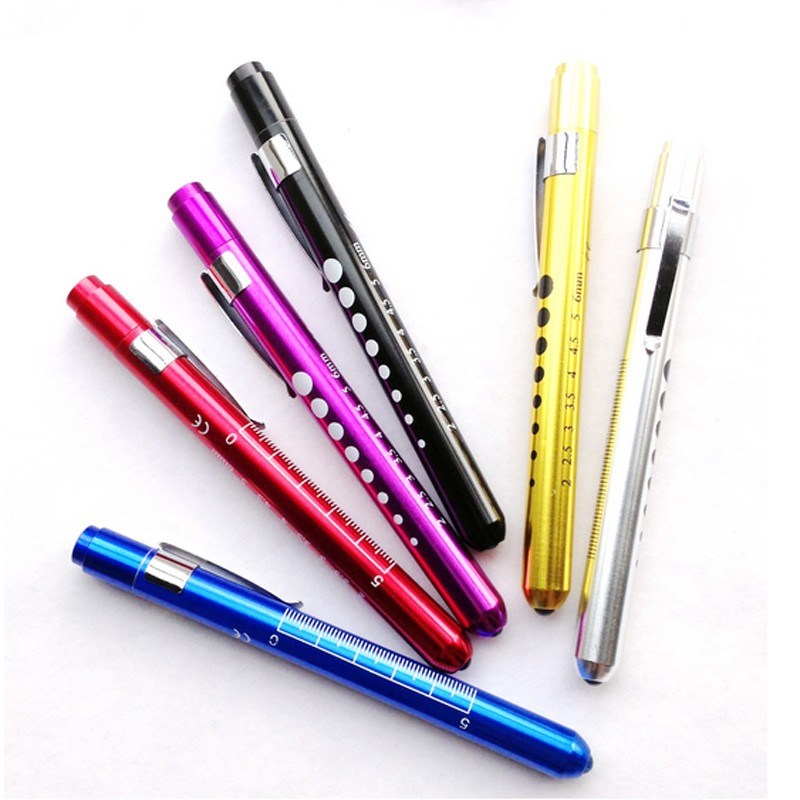 Super Mini Medical Surgical Nurse Physician Pocket Pupil Pen Light Emergency Penlight Torch Use 2AAA Flashlight Pen