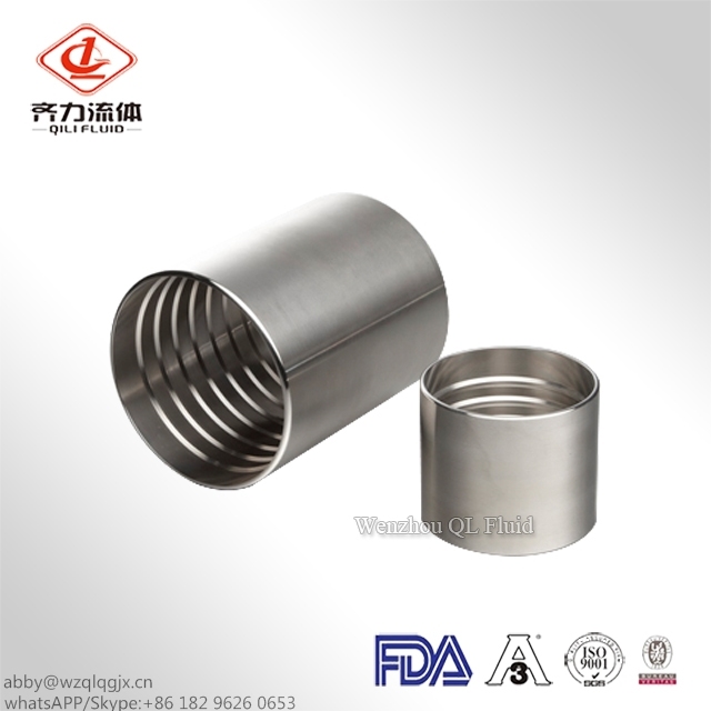 Sanitary Stainless Steel Rubber Hose Tri Clamp Hose Adapter