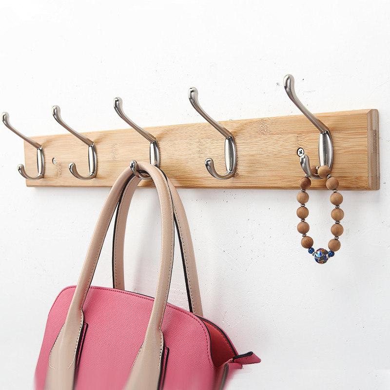 Creative Bedroom Wall Bamboo Hanging Hook Hanger European-Style