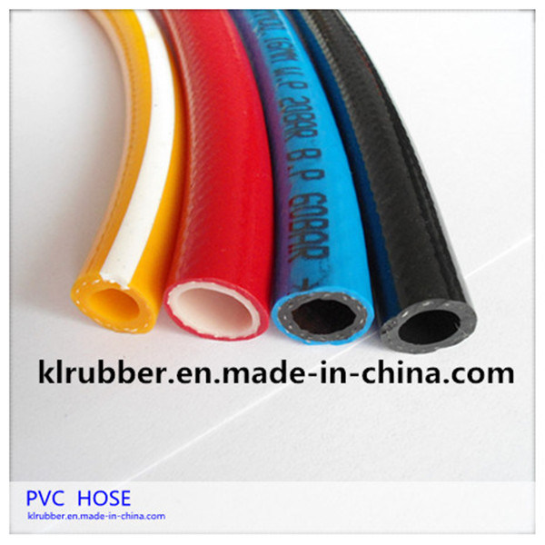 High Pressure PVC Fiber Reinforced Hose for LPG and Garden