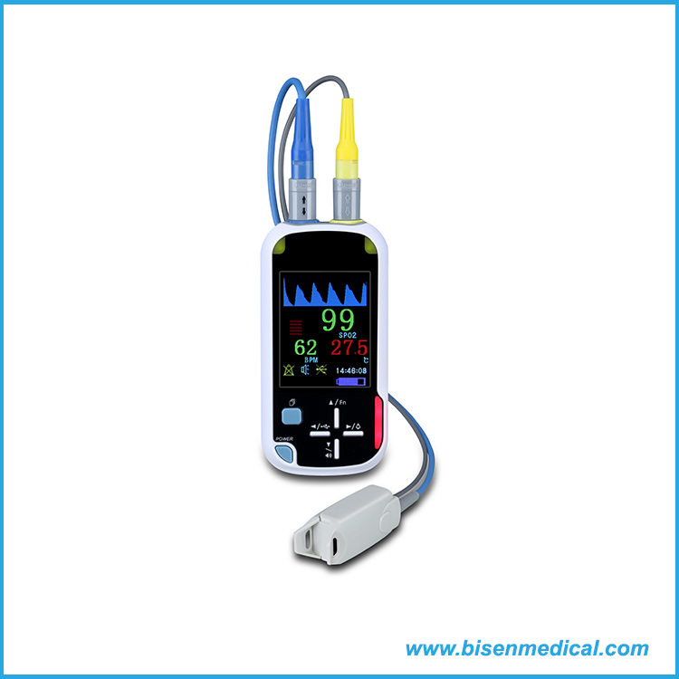 BS-II+ Bluetooth Pulse Oximeter Multifunctional Rate Bluetooth Portable Oximeter with Tall Quality for Medical Equipment