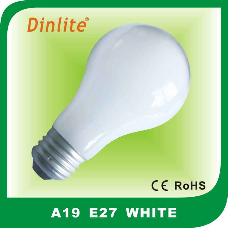 A60 110-240V soft-white energy saving incandescent bulb