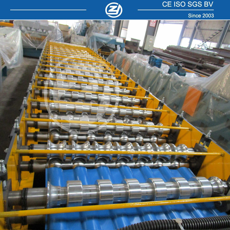 Metrocopo Glazed Tile Aluminium Sheet Roll Forming Machine