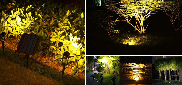 IP65 Solar LED Spotlight for Outdoor Decoration