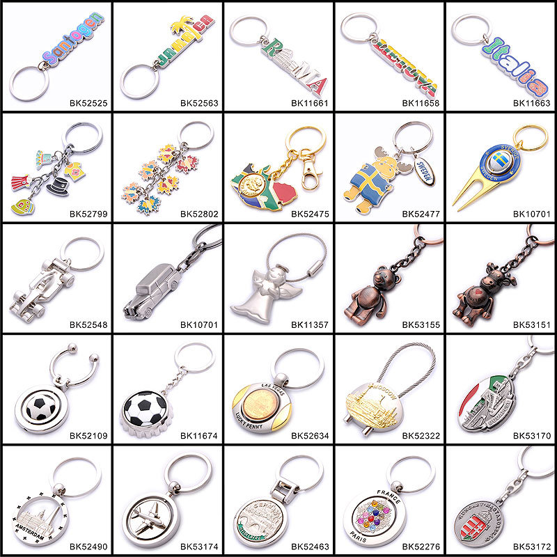 Promotion Custom Logo Metal Souvenir Gift Keychain (BK52463)