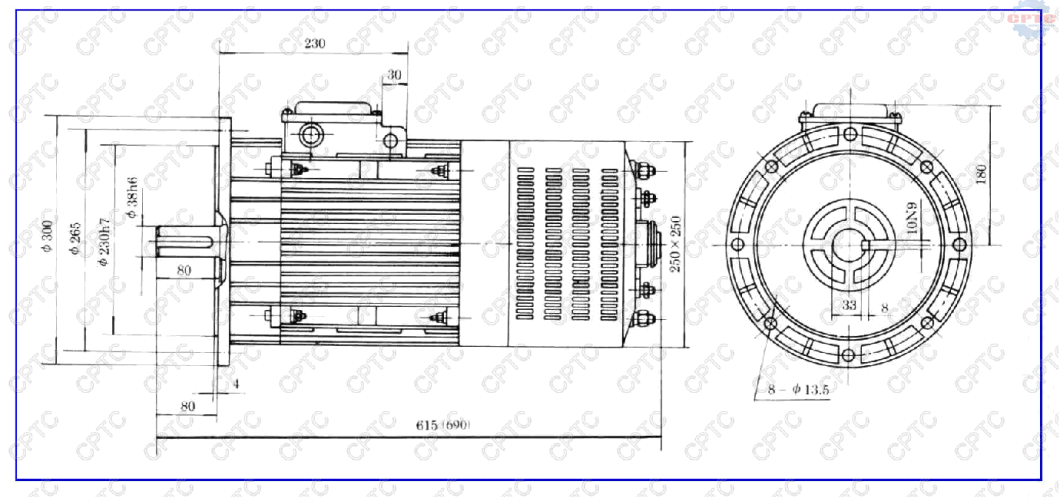 Outboard Motor, Servo Motor 220V/380V