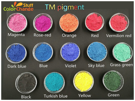 Yellow Thermochromic Temperature Sensitive Pigment for T-Shirt /Fabric