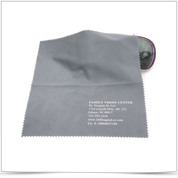 Custom Logo Printed Sunglass Microfiber Cleaning Cloth