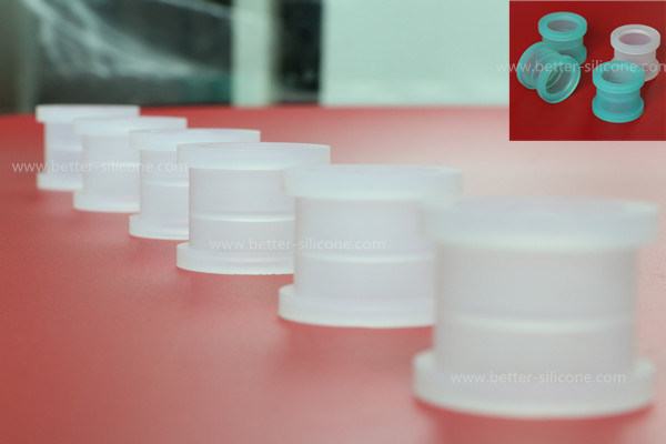 Custom Silicone Rubber Cylinder Bushing