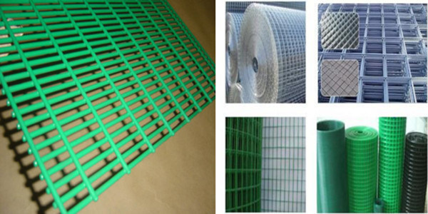 PVC Coated Garden Fence Welded Wire Mesh
