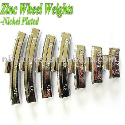 Zinc Clip-on Wheel Balance Weights