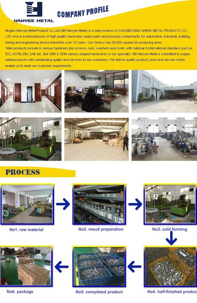 Rivet of Low Carbon Steel and Nickel Plating