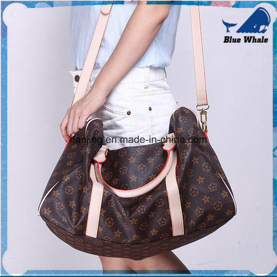 Bw1-062 Cowhide Waterproof Travel Bag Women & Mens Travelling Bags