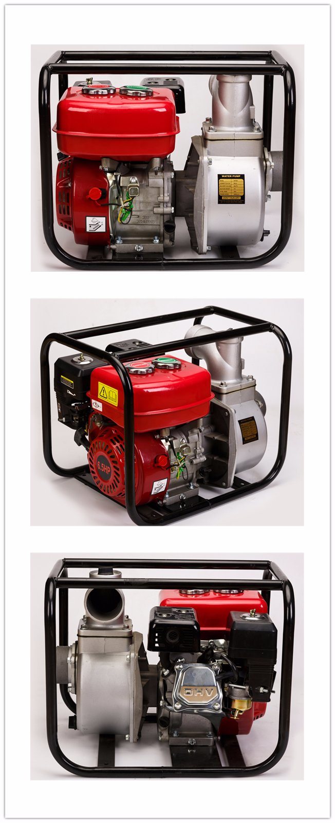 6.5HP Mini high Pressure Kerosene/Gasoline Water Pump Wp30k with Good Spare Parts