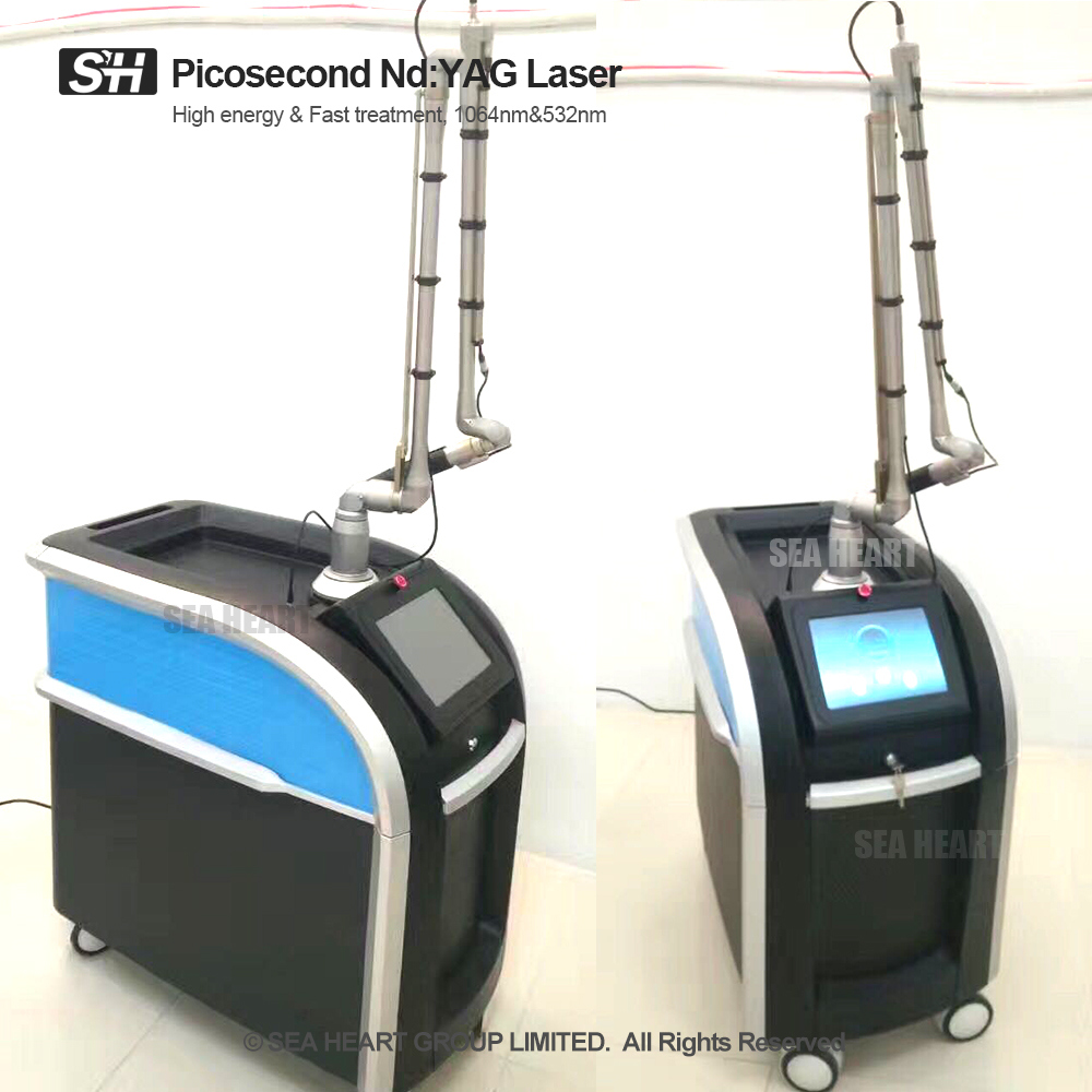 China Picosecond Q Switch ND: YAG Laser Vertical for Tattoo Removal, Age Pigment & Freckle Removal