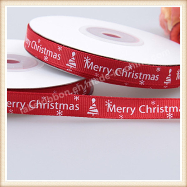 Satin Ribbon with Logo Printed