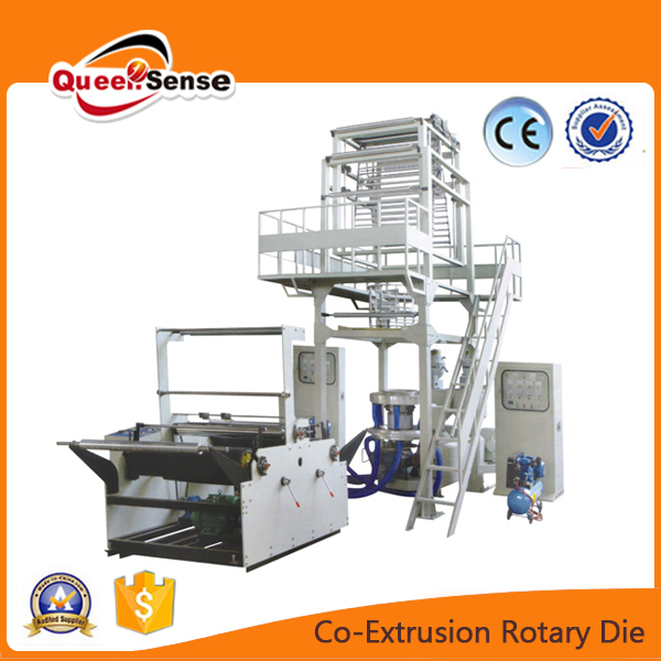 China Double Layer Coextrusion Rotary Die Film Blowing Machine