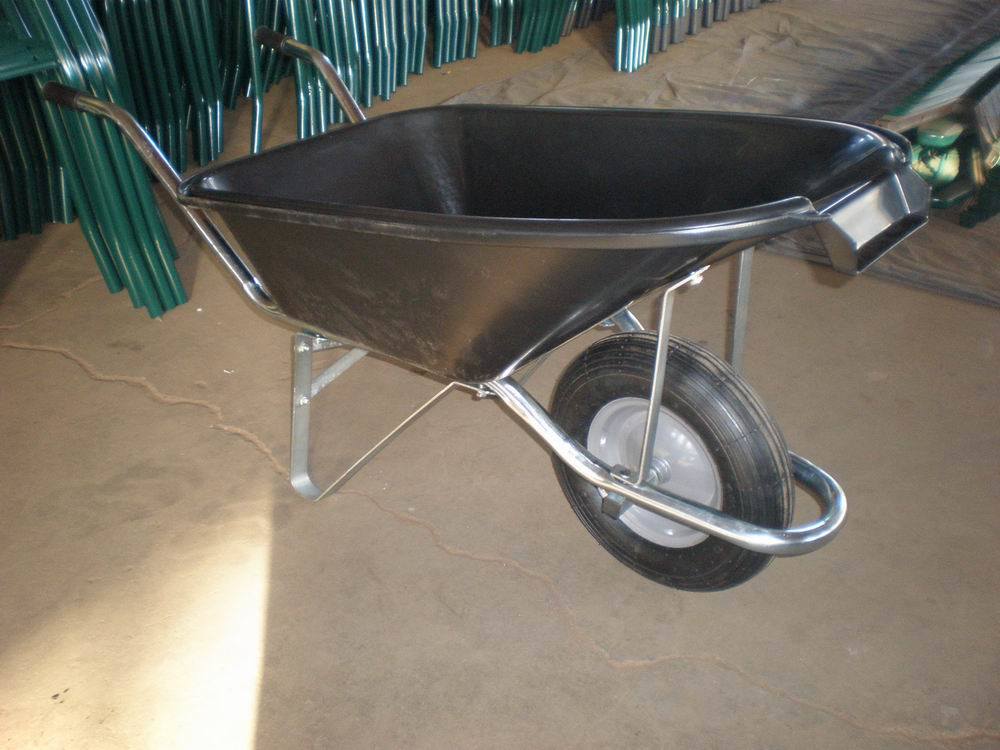 High Quality Power Plastic Tray Wheelbarrow (WB5600)