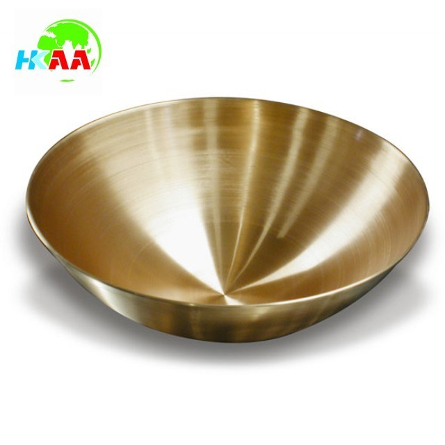 Precision Aluminum and Brass Bowl Metal Spinning Products