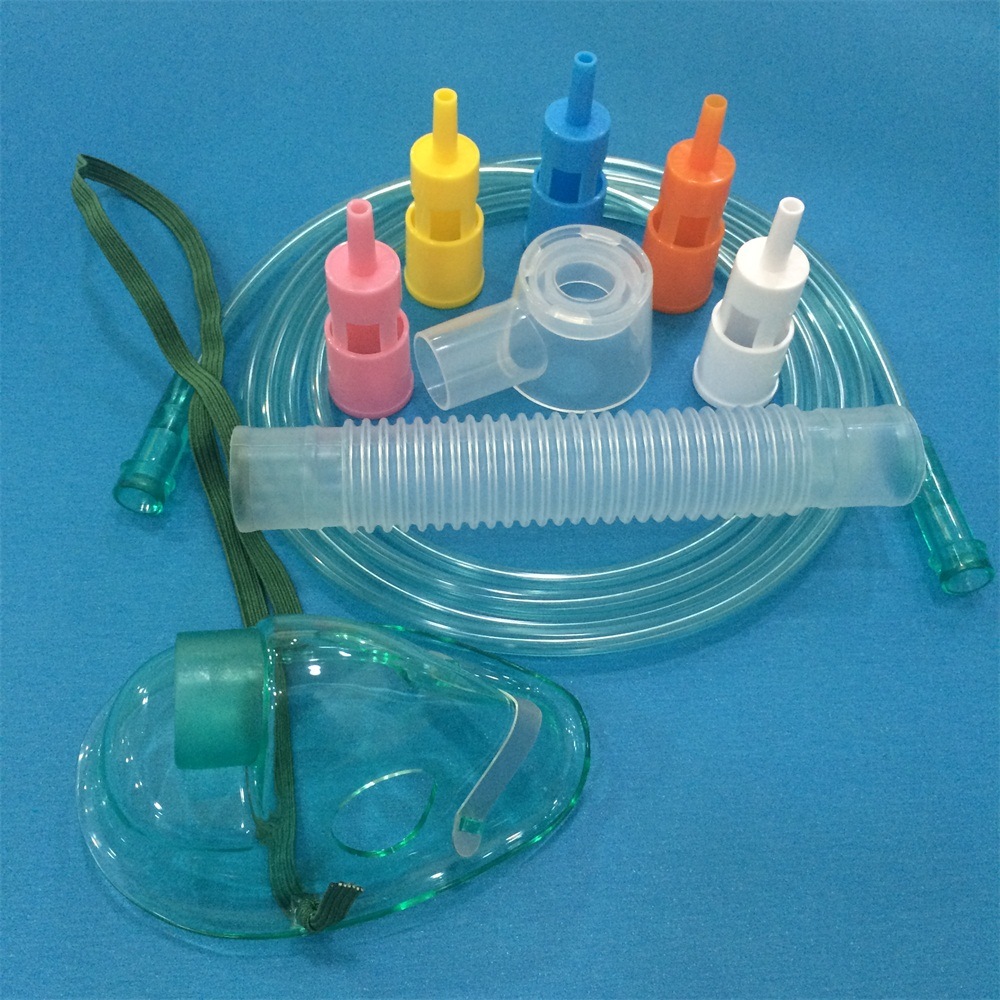 Factory Wholesale Cheap Price High Quality Hospital Adjustable Multi-Vent Oxygen Mask/Oxygen Venturi Mask with 5 Diluters