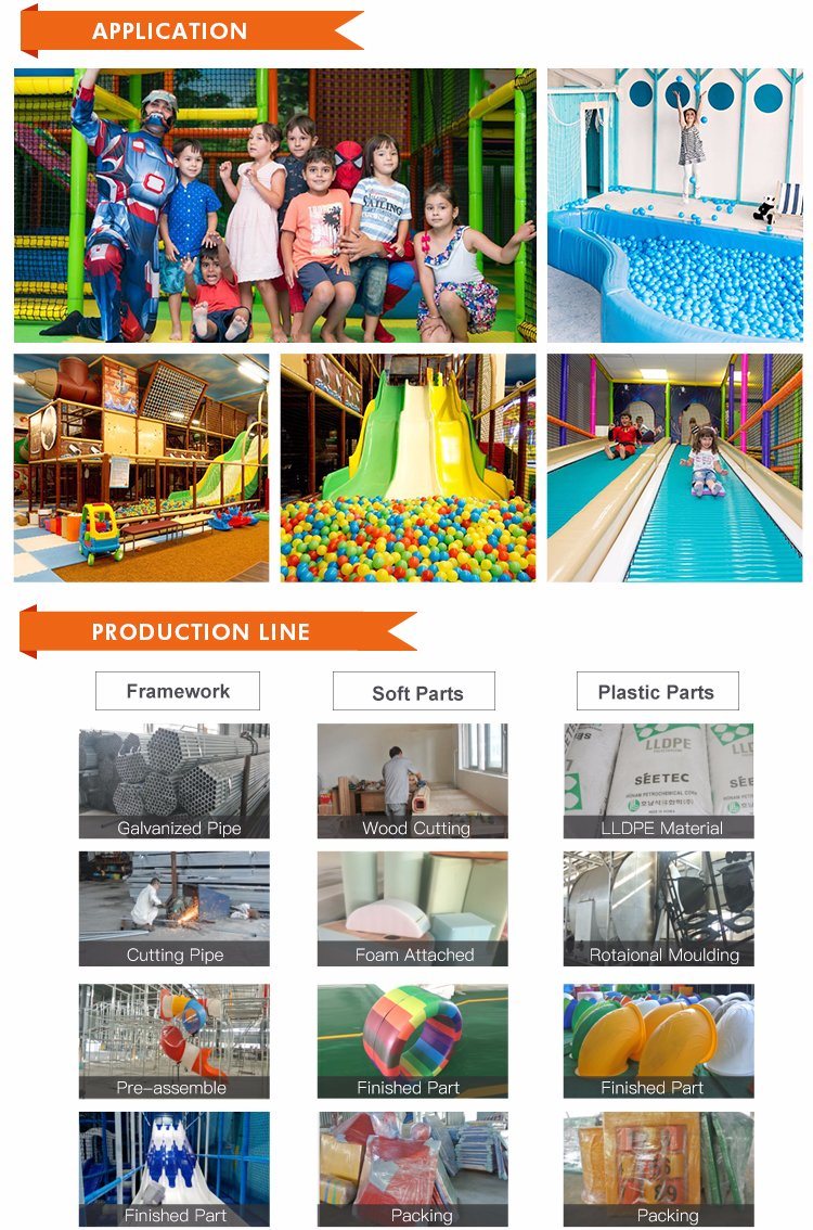 Customized Eco-Friendly Used Plastic Playground Slide /Kids Sliding Toys/Kids Indoor Slide