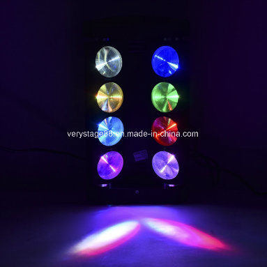 8PCS *10W RGBW 4 In1 LED Full Color Spider Moving Head Light