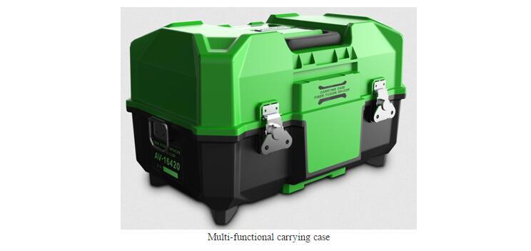 AV6481 Optical Fiber Fusion Splicer Six Motor FTTH Project for Chinese Army