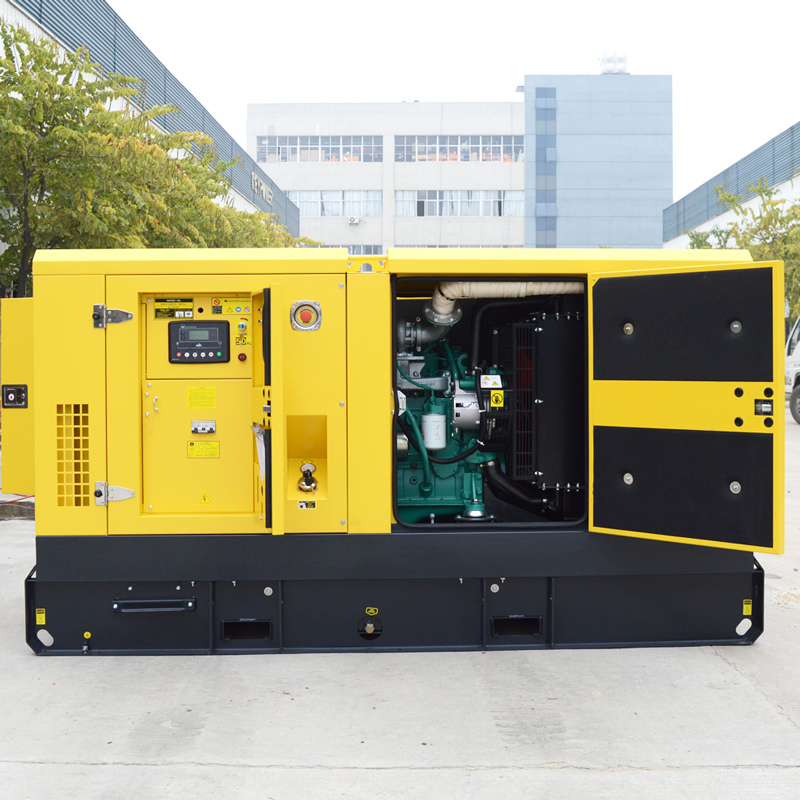 Diesel Generator Four Cylinders with 85kVA Prime Power Silent Type