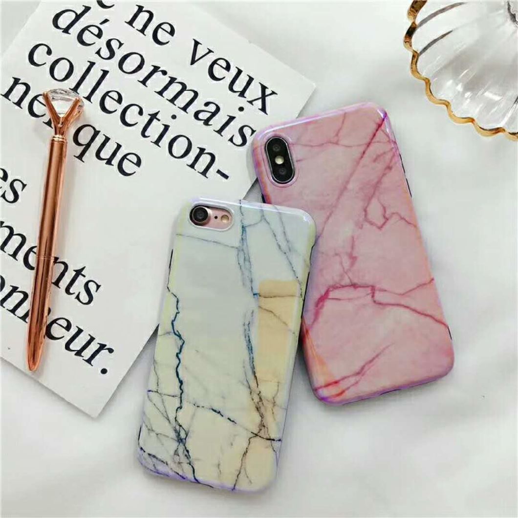 IMD TPU Soft Phone Case Protector with Full Printing Border for iPhone