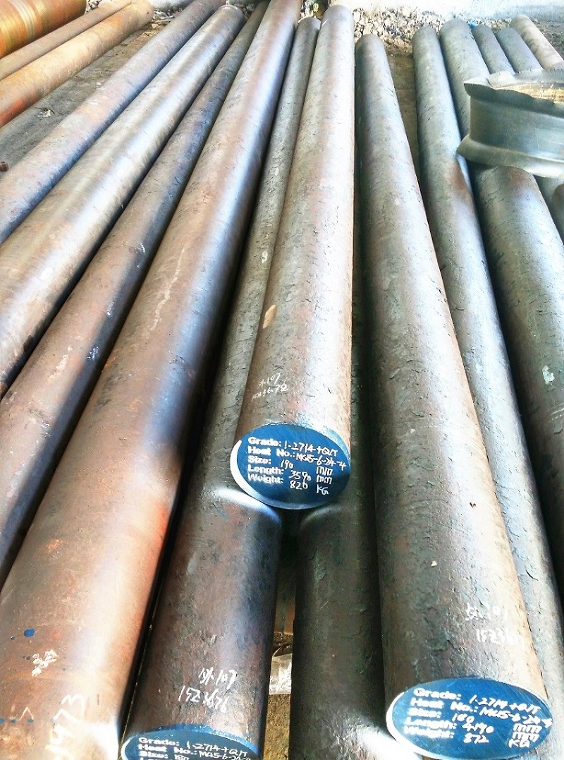 Forged Round Bar, Tool Steel in Low Price Grade 1.2714+Q/T