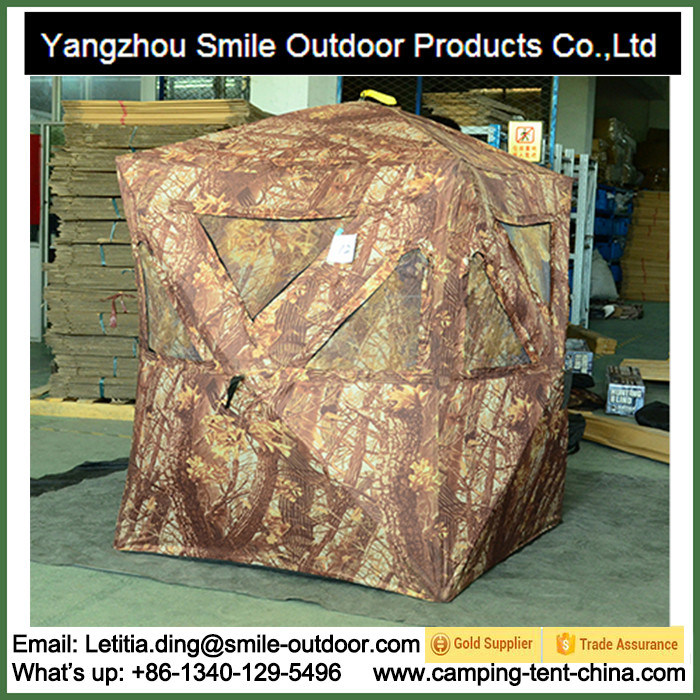 One Touch Free Automatic Opening Camouflage Hunting Tent