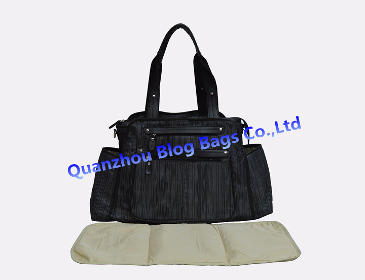 Multifunction Cute Black Tote Travel Diaper Mummy Bags