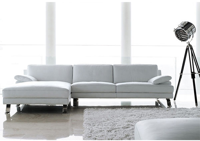 Modern European Leather Sofa for Living Room S8028