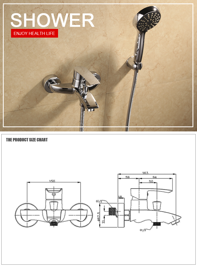 Modern Brass Chrome Bathroom Bath Sink Faucet From Wide