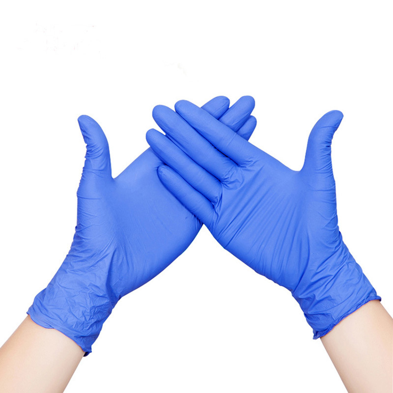 Disposable Blue Nitrile Examination Glove