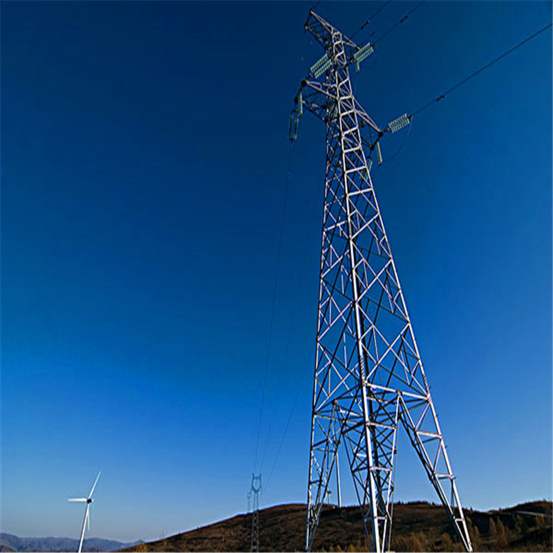 220kv Sj1 Steel Tension Transmission Line Tower