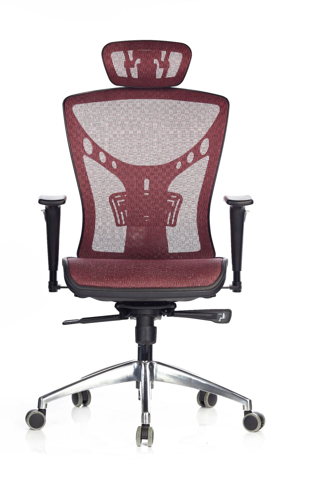 Full Mesh High Back Aluminum Base Ergonomic Office Chair