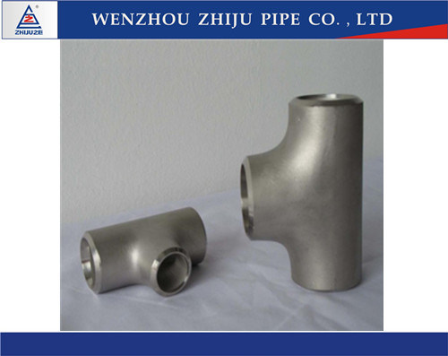 China Manufacture Stainless Steel Pipe Fitting Equal Tee Dn100 Sch10s