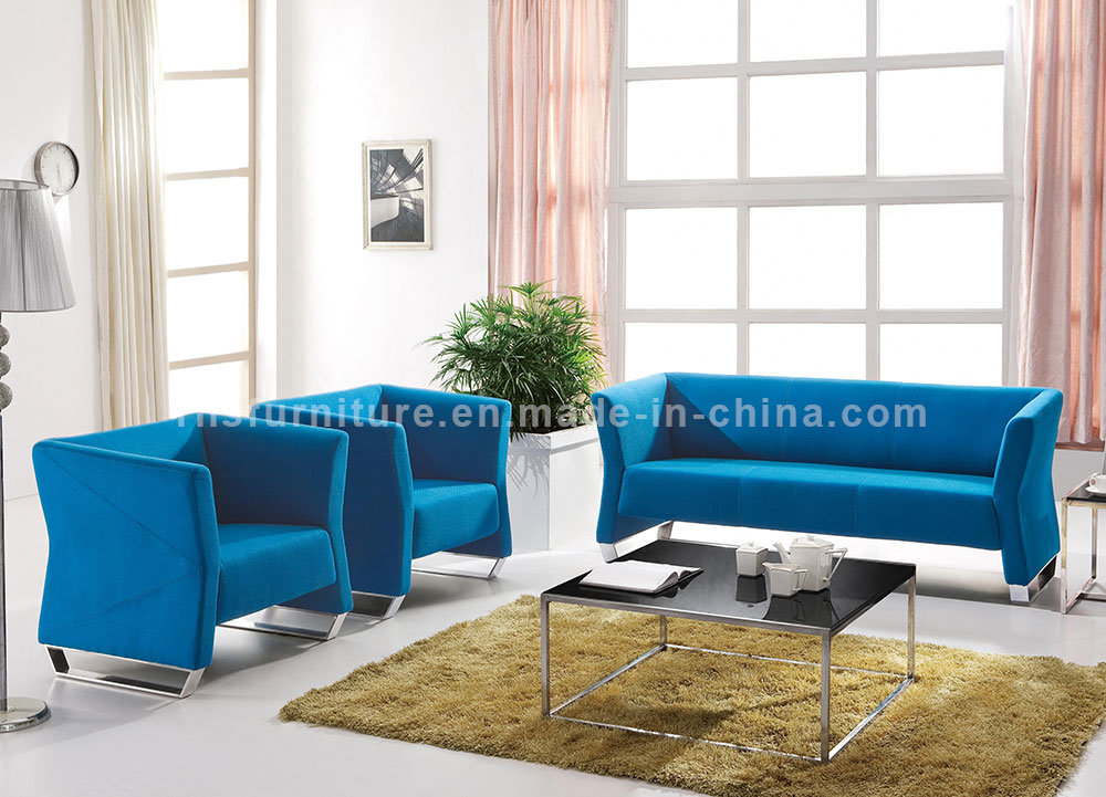 Modern Design Stainless Steel PU Leather Hotel Home Office Sofa T309#